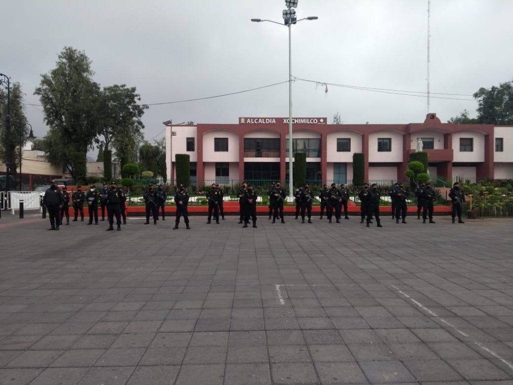 Refuerzan seguridad en Xochimilco con 25 elementos de la SSC