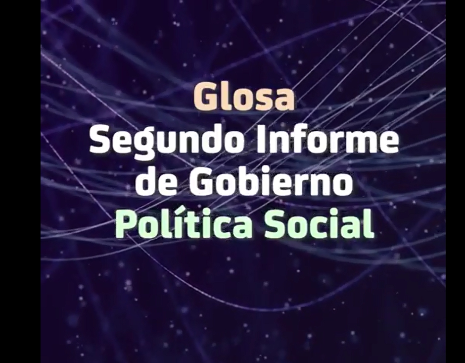 Glosa, Segundo informe de Gobierno de Política Económica