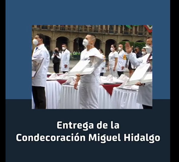 Entrega de la Condecoración Miguel Hidalgo