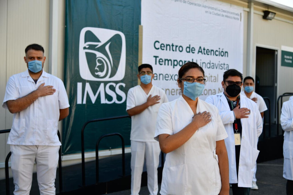 IMSS abre centro de atención temporal Lindavista con 40 camas para la Ciudad de México