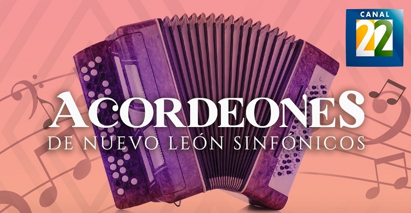 Acordeones de Nuevo León en concierto sinfónico