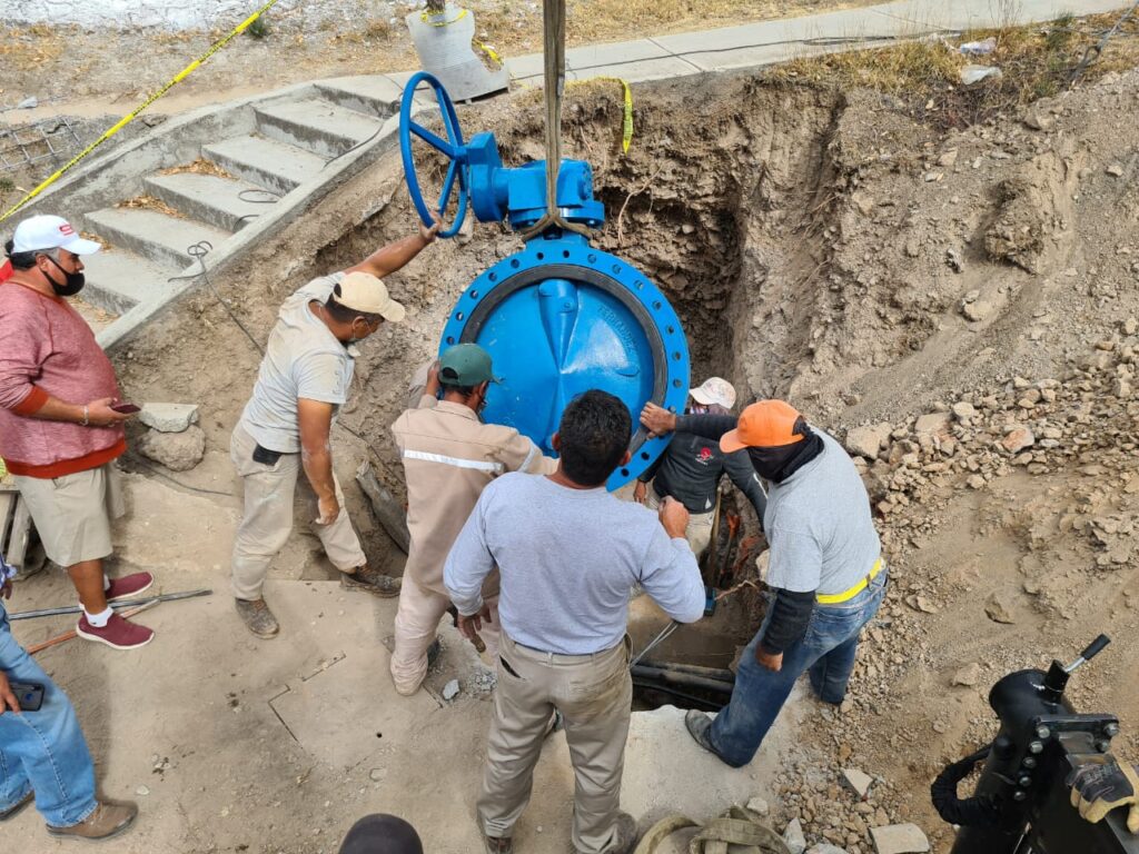 En Cuautitlán Izcalli, OPERAGUA mejora las líneas de suministro