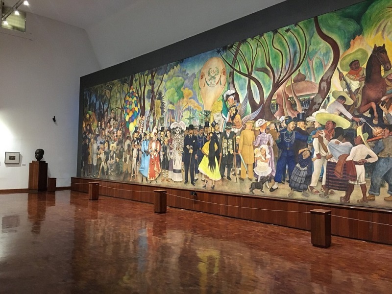Reconstruyen la memoria del Museo Mural Diego Rivera en su 33 aniversario