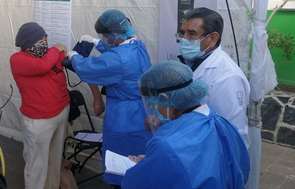 Da inicio la vacunación contra el Covid-19 en los 12 poblados de Milpa Alta