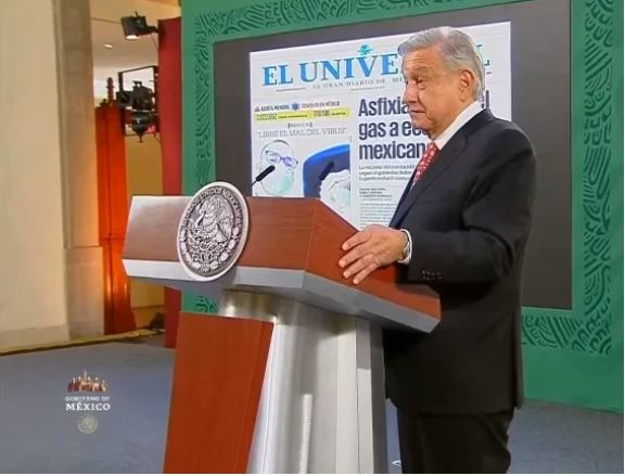 Presidente López Obrador critica a El Universal, Reforma y programas de radio “su único interés es atacar al gobierno”, asegura