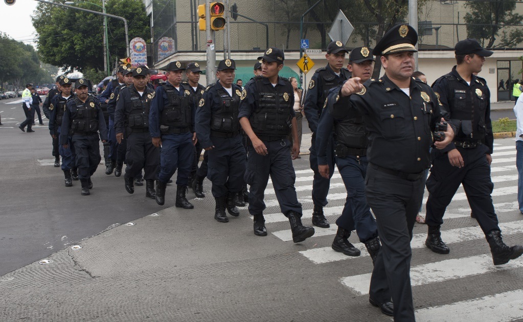 Reconoce verde CDMX trabajo de policías capitalinas y fuerzas armadas mexicanas
