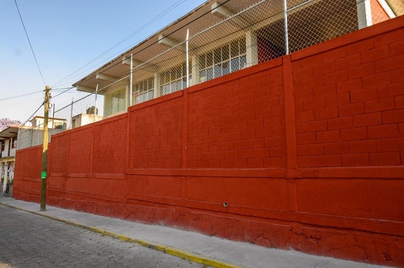 El gobierno de Coacalco continúa con el mejoramiento de la infraestructura educativa