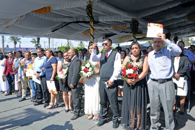 Anuncian las primeras bodas virtuales colectivas gratuitas en Nezahualcóyotl