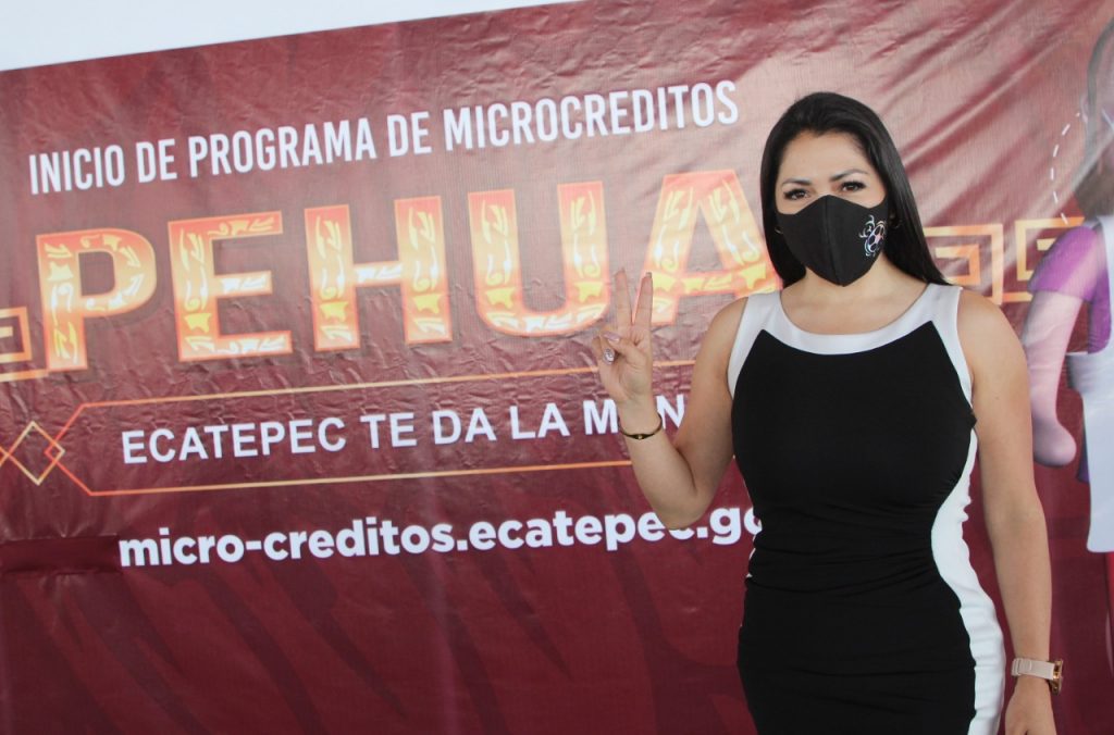 Se otorgan microcréditos de 10 mil pesos a comerciantes y emprendedores de Ecatepec para superar la pandemia de Covid-19