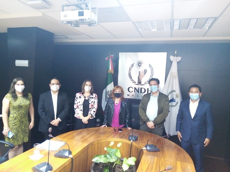 CNDH E INAI estrechan lazos de comunicación y colaboración