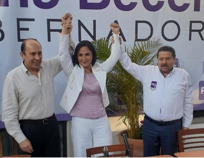 Liliana Becerril candidata a gobernadora por Encuentro Solidario en Tlaxcala