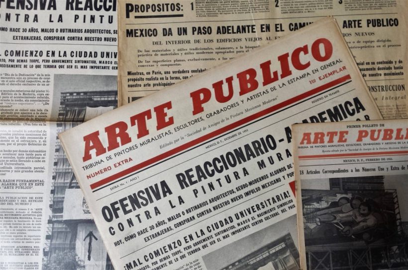 Revive revista «Arte Publico» de Alfaro Siqueiros