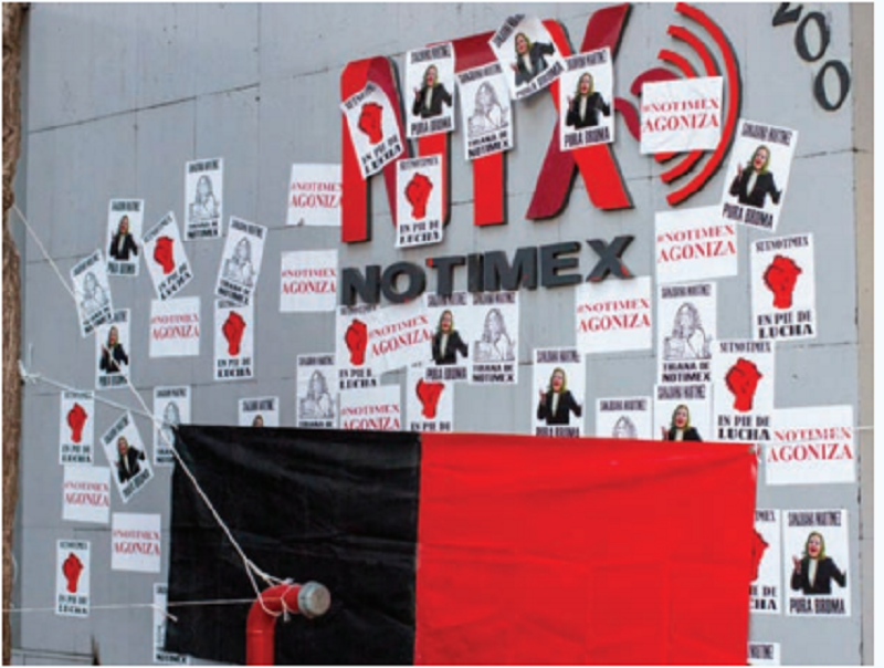Protegido: Combate a corrupción sindical en Notimex; guerra sucia y probable uso de recursos públicos contra periodistas