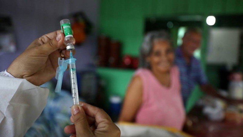 Llega segunda dosis de vacuna covid19 para adultos mayores de San Mateo Atenco