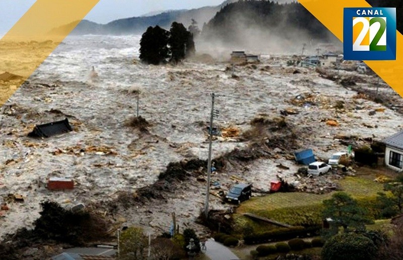 Canal 22 estrena documental acerca del tsunami más devastador en Japón: Tsunami. Los primeros 3 días