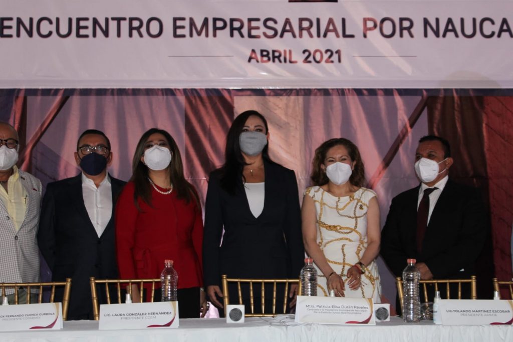 Patricia Durán Reveles y empresarios se reúnen para la continuidad de gobierno