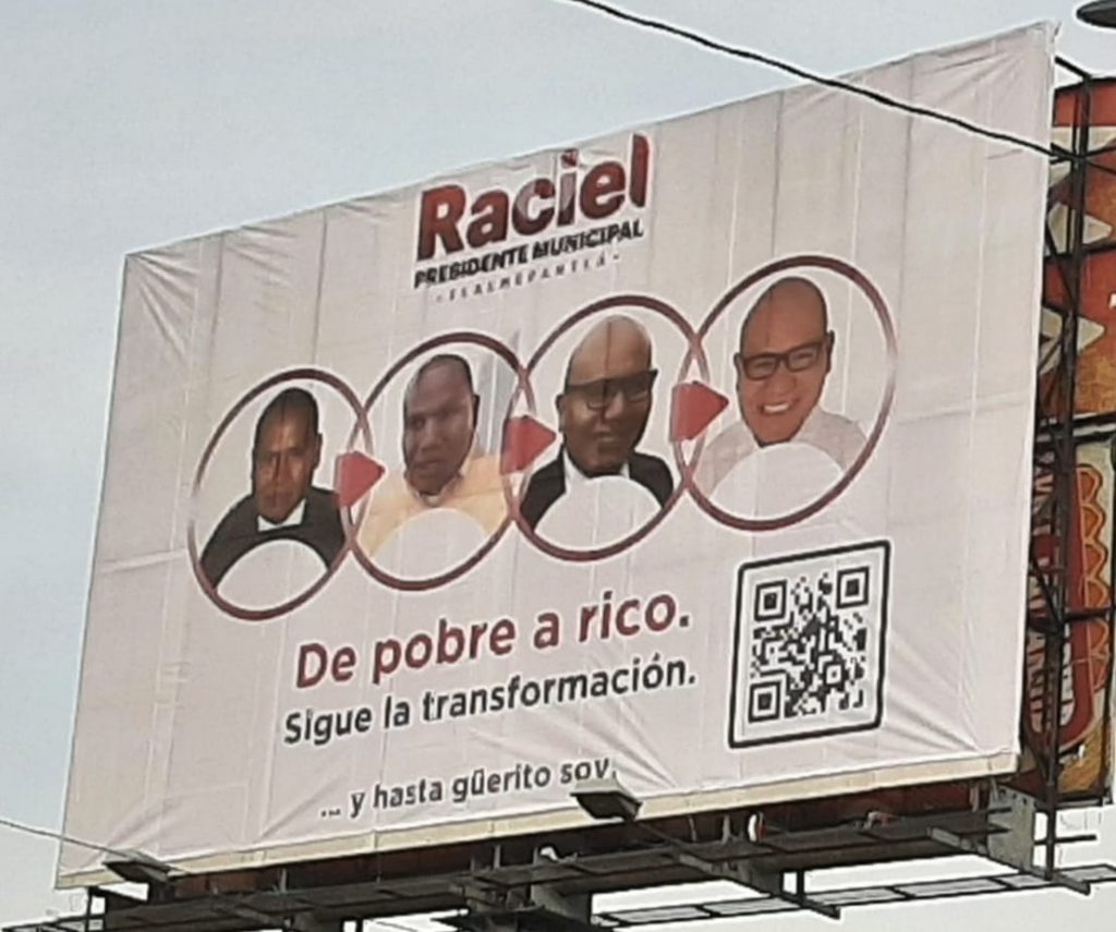 PRI, PAN y PRD inician campaña racista contra Raciel Pérez Cruz