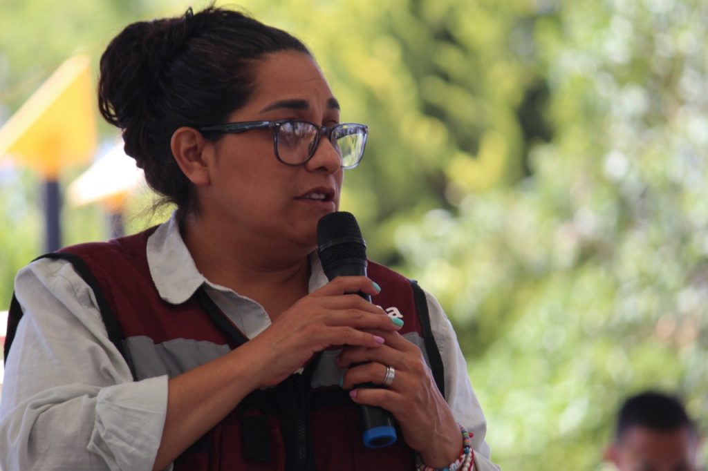 Sandra Luz Falcón rechaza todo acto de violencia política
