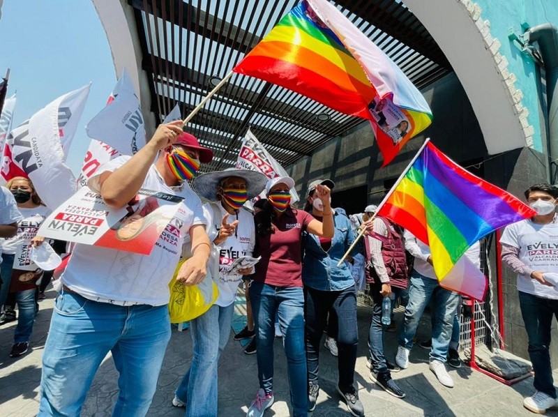 Seremos un gobierno incluyente, defenderemos los derechos de la comunidad LGBTTTIQ+: Evelyn Parra