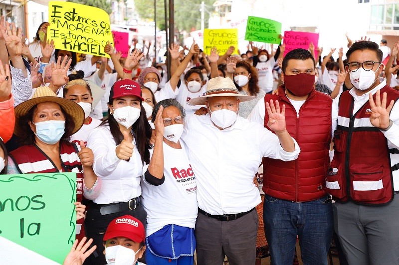 Raciel: continuará regularización de la propiedad en Tlalnepantla Oriente