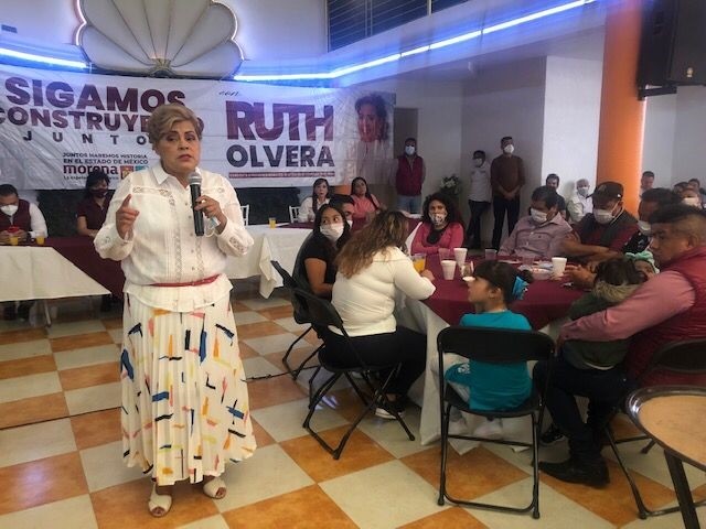 “Ni billetazos, ni amenazas” harán que perdamos la elección este 6 de junio Ruth Olvera Nieto