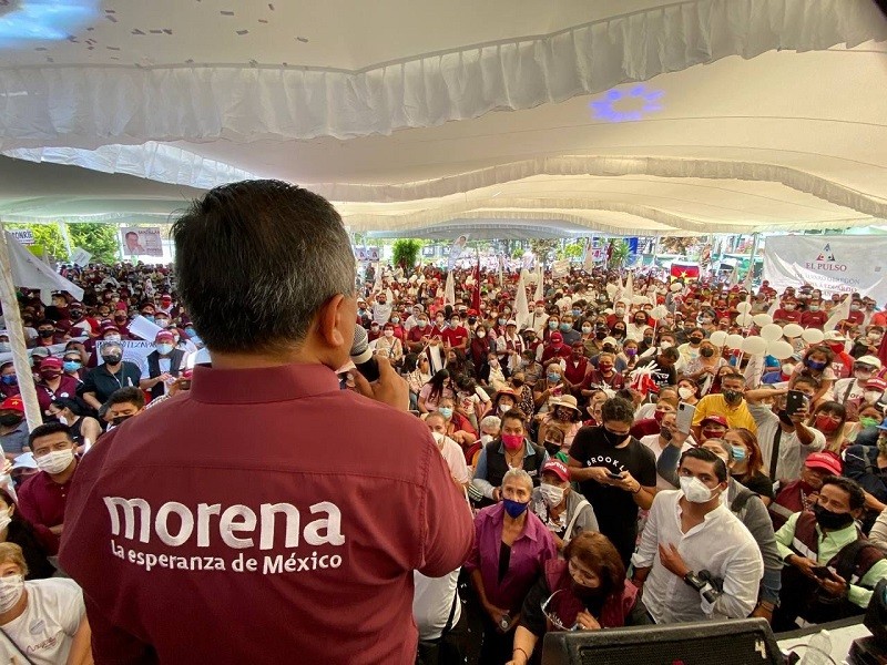 “Este 6 de junio vamos a ganar y vamos arrasar”: Eduardo Santillán