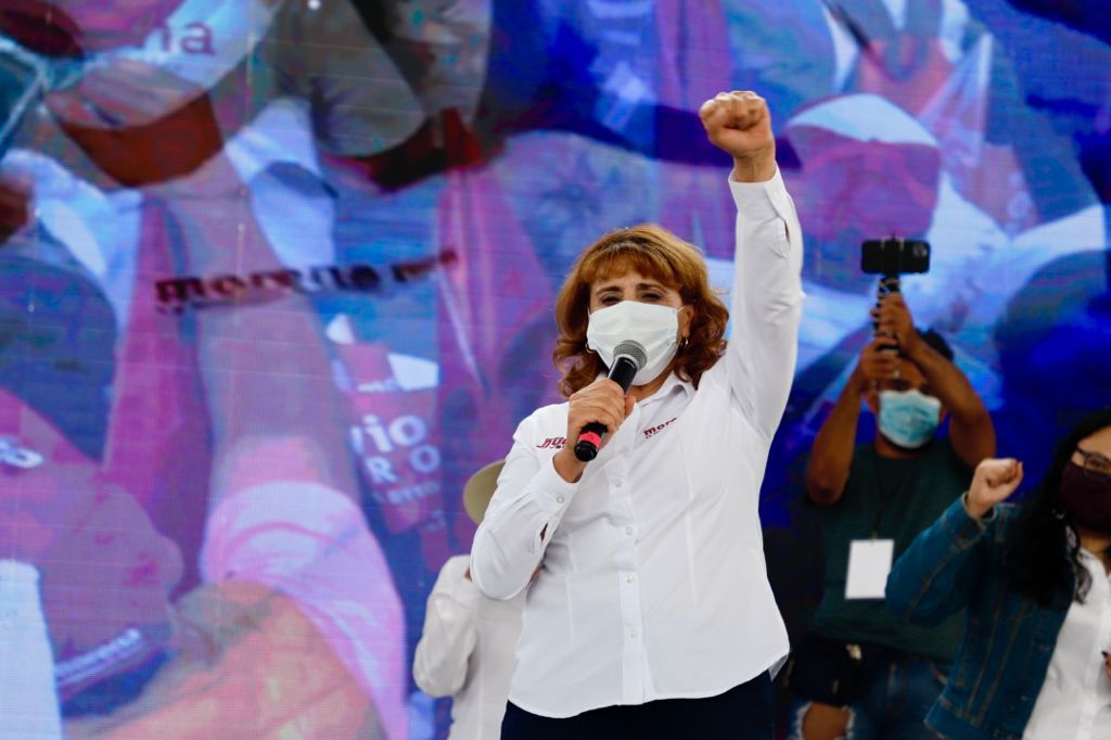 Cierra campaña en Milpa Alta Judith Venegas