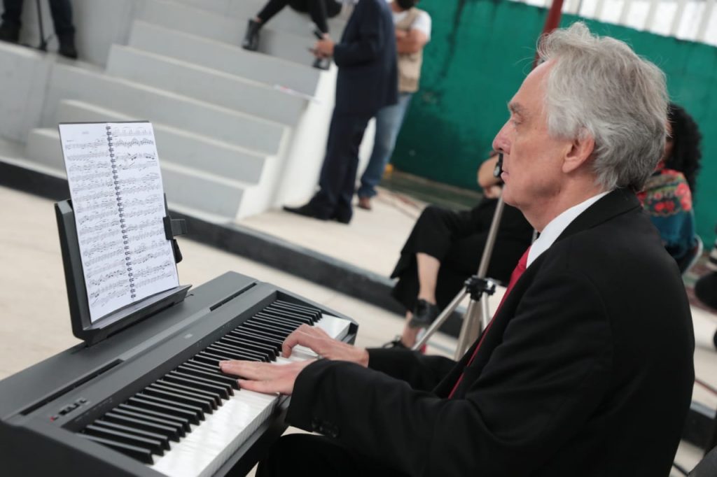 Inauguran foro Fréderic Chopin en Santa María la Ribera, en homenaje al músico polaco