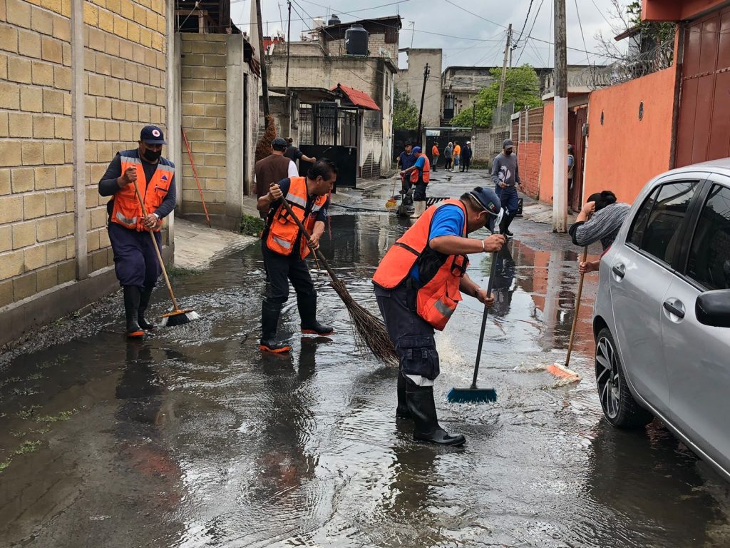 Atiende Alcaldía Xochimilco  a población afectada por las lluvias