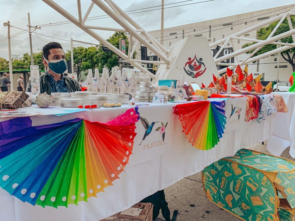 Bazar #LGBTTTIQA+  en la alcaldía Gustavo A. Madero