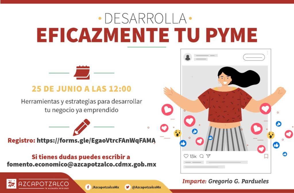 Cursos en línea gratuitos en Azcapotzalco para personas emprendedoras y pequeñas empresas