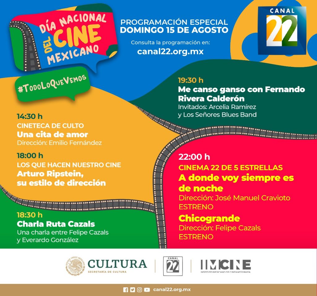 Celebra el Día Nacional del Cine Mexicano con programación especial