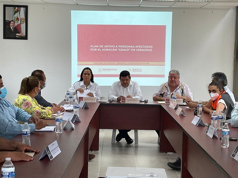 Secretaría de Bienestar iniciará censo en 28 municipios de Veracruz; identificará afectaciones por Grace