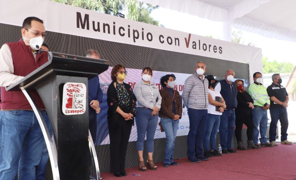 Gobierno de Ecatepec repavimenta  vialidades de zonas industriales y atrae inversiones al municipio