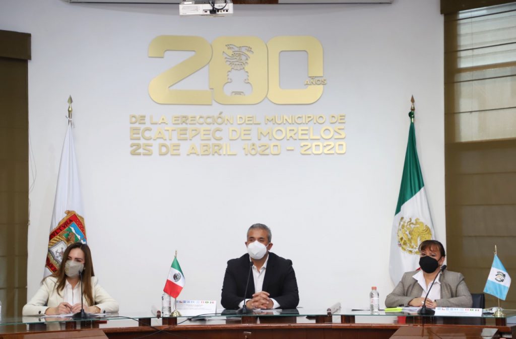 Ecatepec estrecha lazos con centroamérica para salvaguardar a migrantes