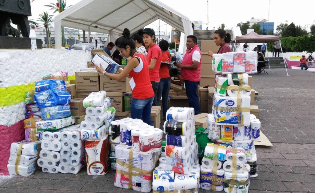 Convoca Nezahualcóyotl a donar víveres para damnificados por el huracán Grace