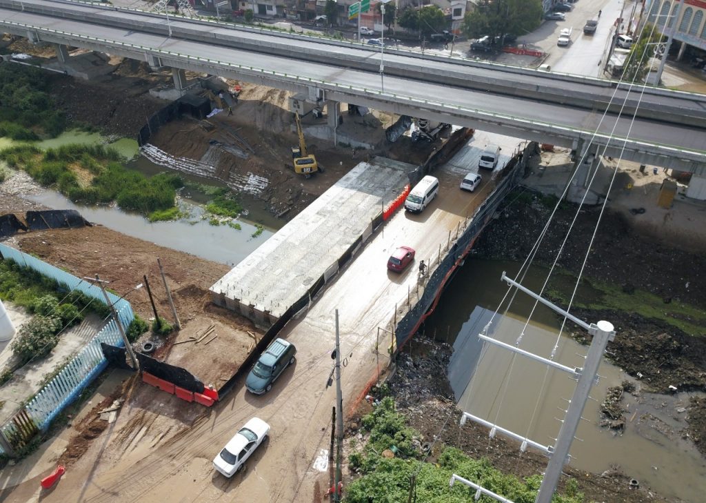 Ecatepec construye puente vehicular sobre el Gran Canal para mejorar la movilidad