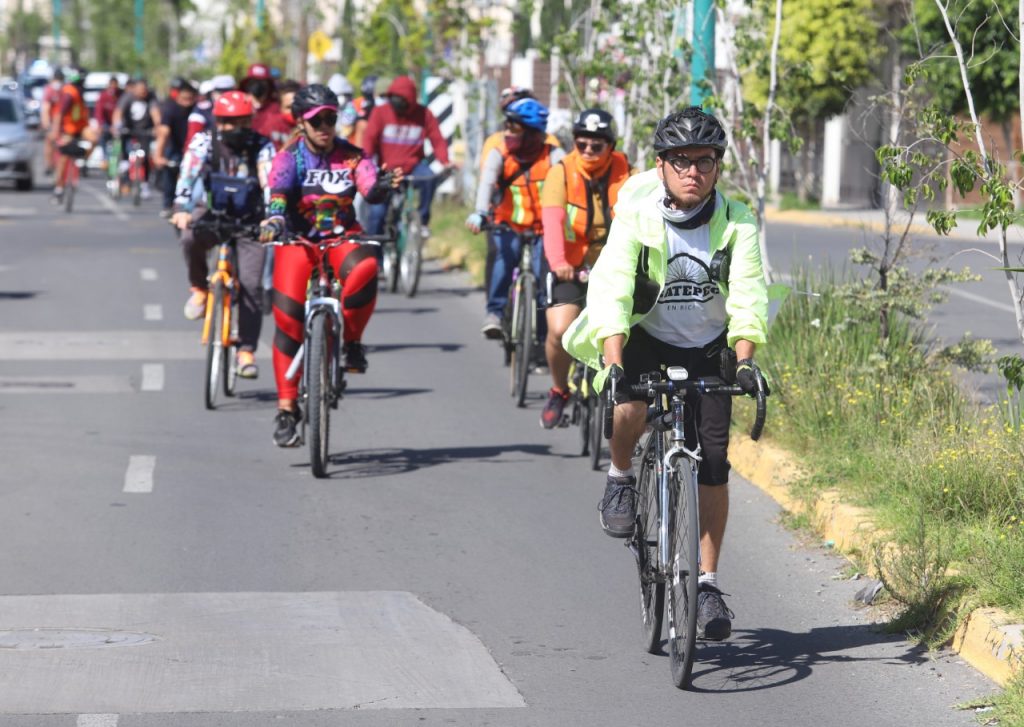 Promueve Ecatepec uso de la bicicleta como medio de transporte seguro durante la pandemia