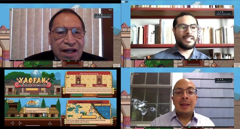 Presentan UATx y UNAM videojuego entorno a la Conquista