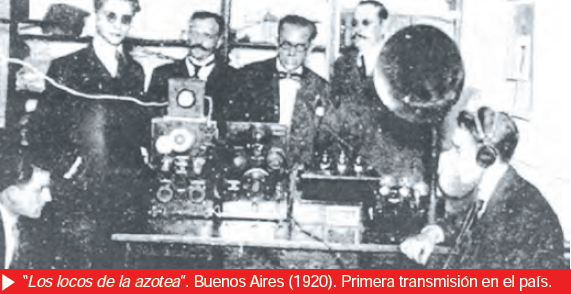 Los comienzos de la radio en Argentina