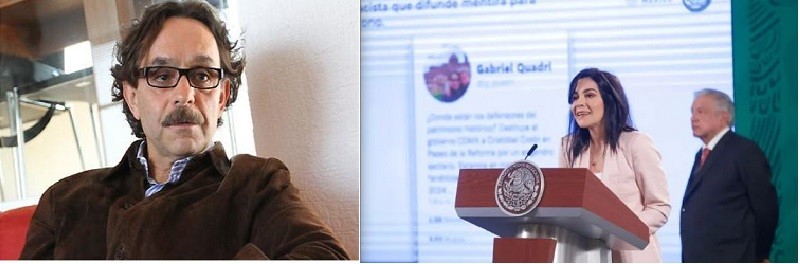 Gabriel Quadri es racista; recursos de Lotería entregados a hospitales, se replica en conferencia presidencial