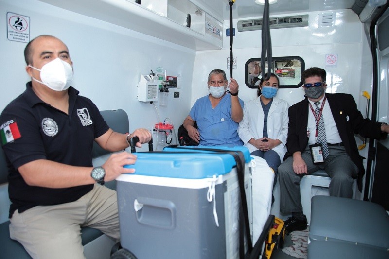 Cuenta IMSS con equipo especializado para transporte y traslado de órganos y tejidos con fines de trasplante