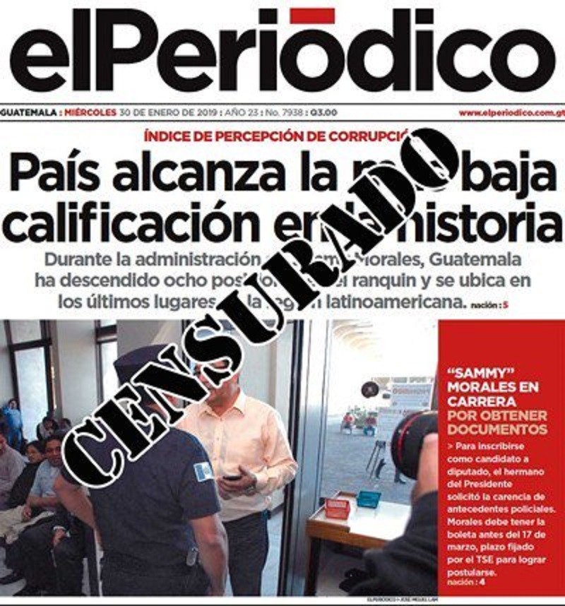 Acoso judicial a medios guatemaltecos