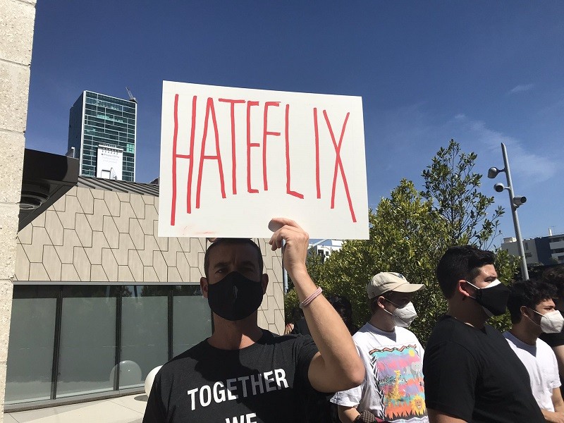 Trabajadores de Netflix inician protesta por contenido ofensivo contra comunidad transgénero
