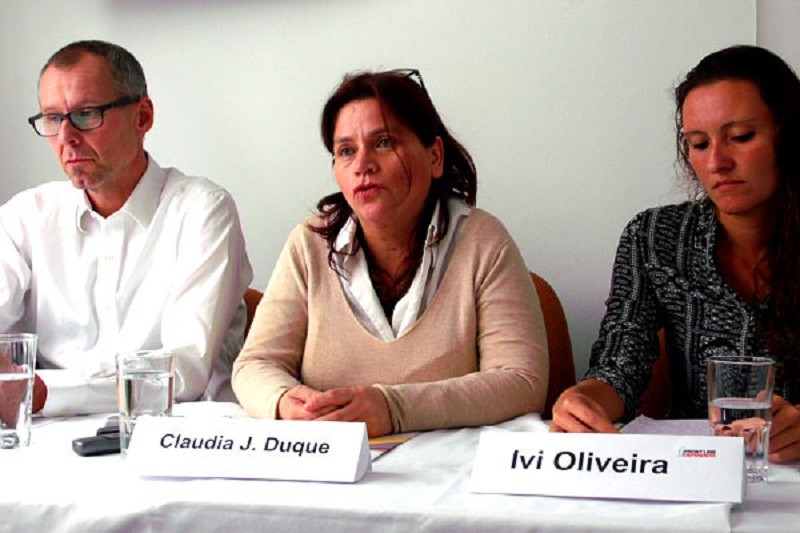 Periodista Claudia Duque, víctima de robo de información por la UNP de Colombia