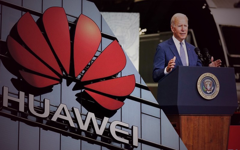 Firma el presidente Biden ley con medidas restrictivas para Huawei y ZTE