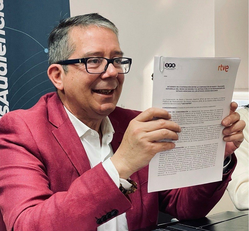 SPR firma convenio de cooperación con RTVE, de España