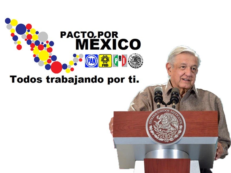 “El pueblo se cansa de tanta pinche transa”, reitera AMLO al recordar el Pacto por México y las reformas estructurales