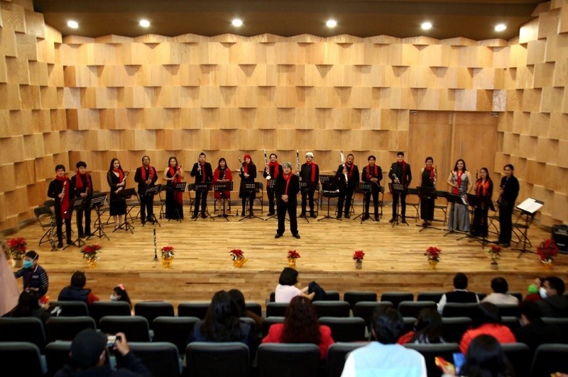 Concierto navideño en el Conservatorio de Música del Estado de México