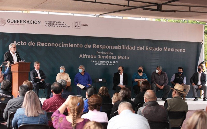 El Estado mexicano se disculpa por la desaparición del periodista Alfredo Jiménez Mota